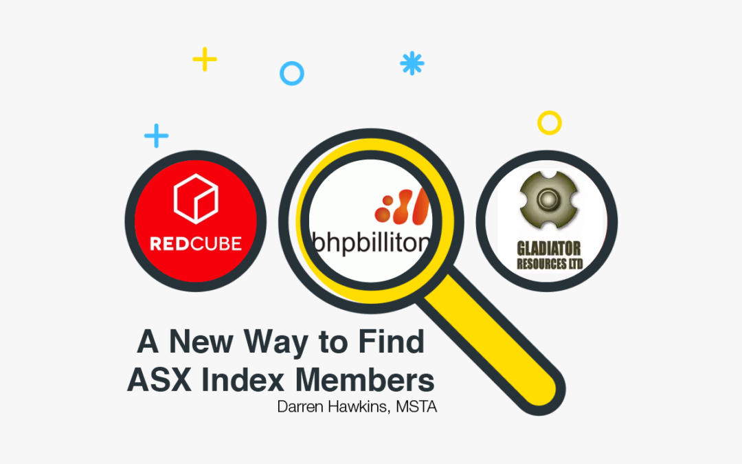 A New Way to Find ASX Index Components